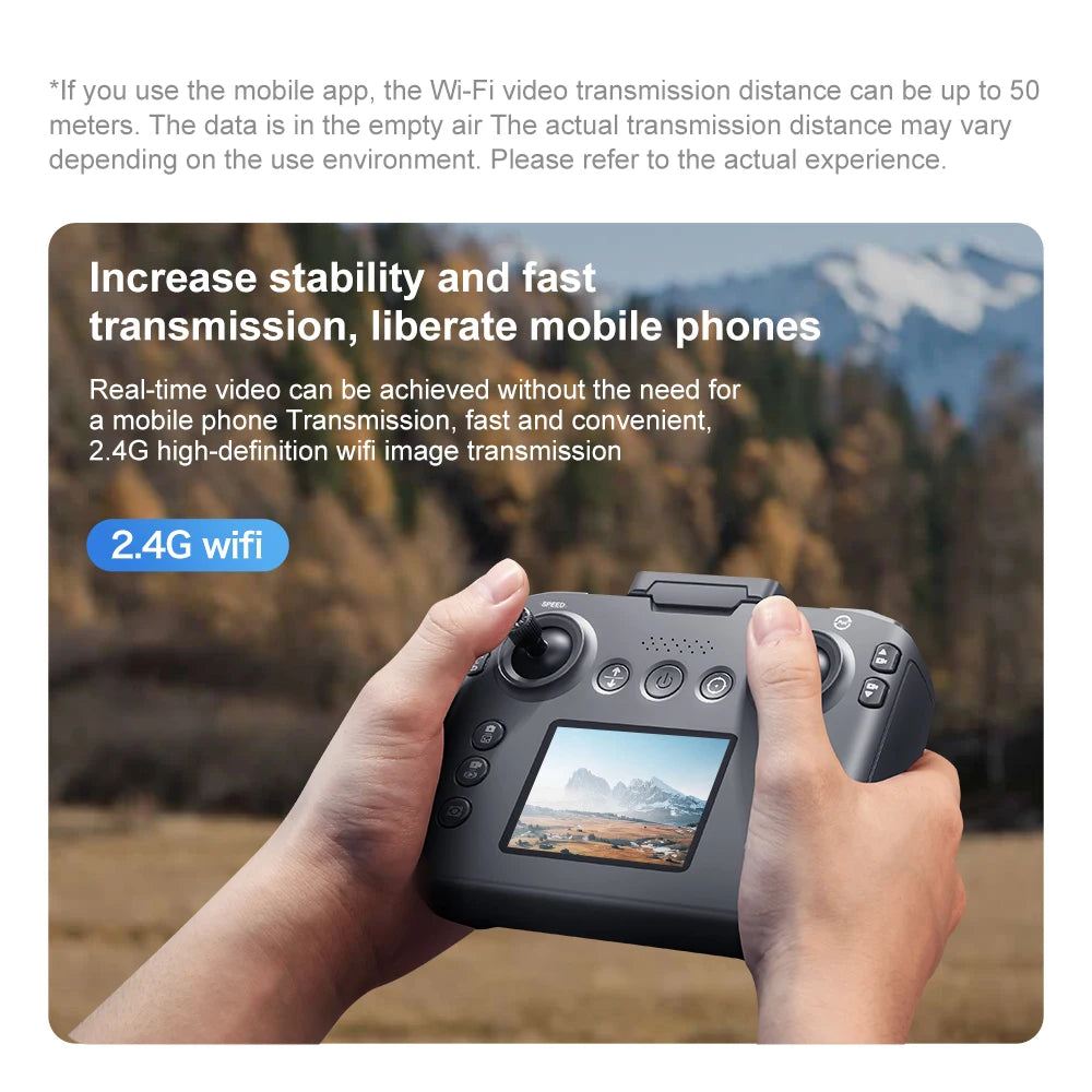 Dron Mini Rc V666 WiFi 8K HD con Doble Cámara