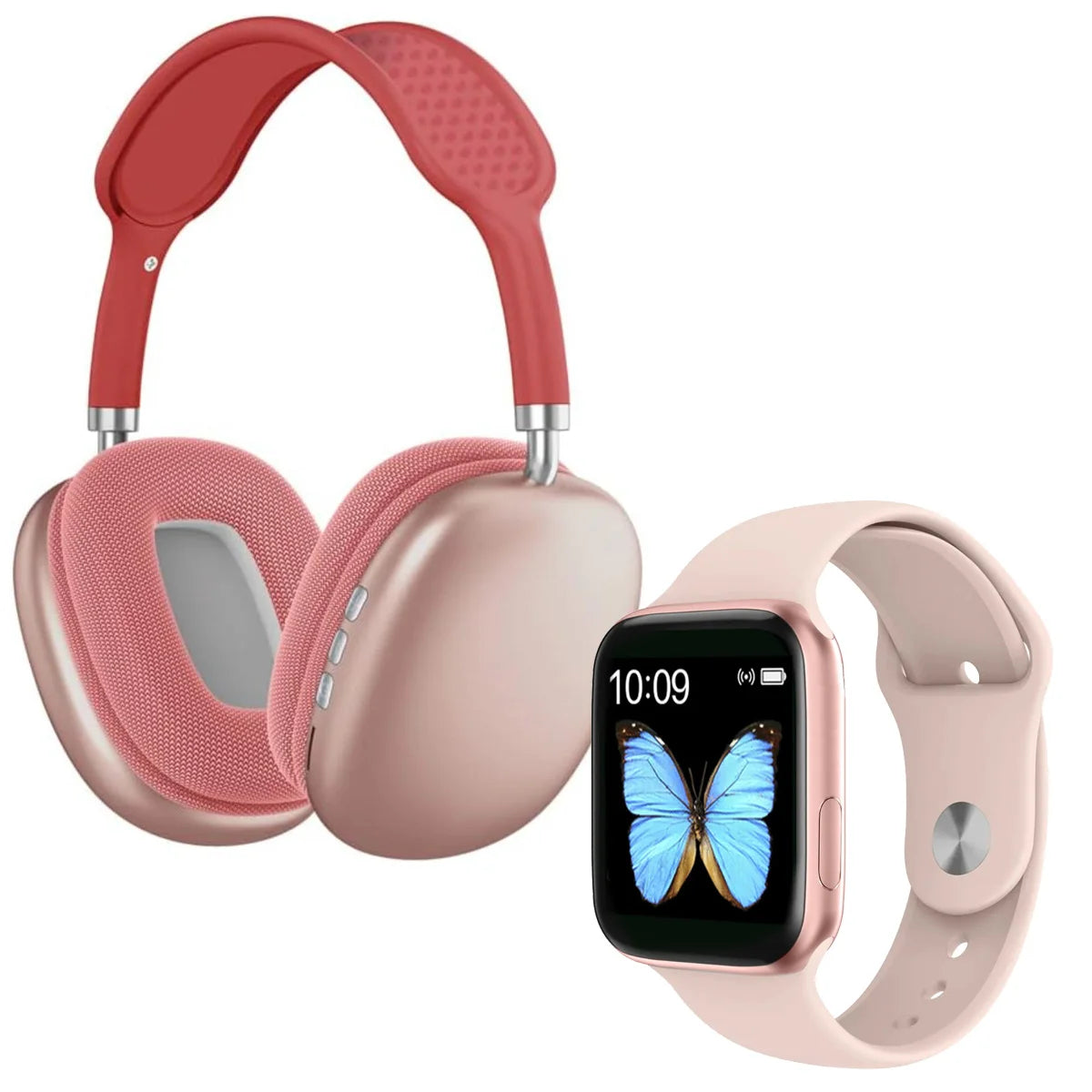 PacK Smartwatch con Diadema Bluetooth Auriculares Inalámbricos