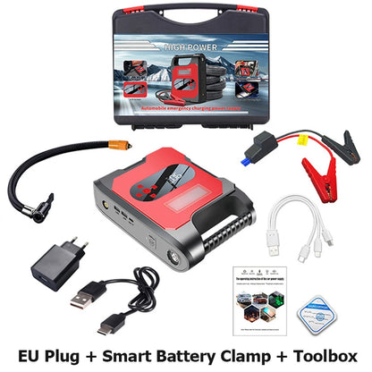 Arrancador De Vehículos Para Emergencias 4 Funciones En 1