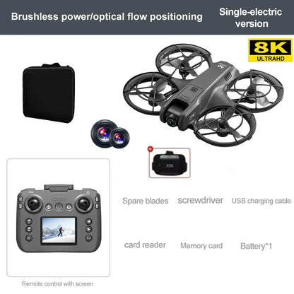 Dron Mini Rc V666 WiFi 8K HD con Doble Cámara