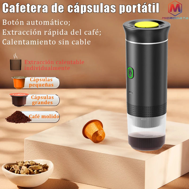 Cafetera 12v Portátil De Batería 3en1