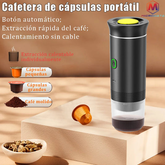 Cafetera 12v Portátil De Batería 3en1