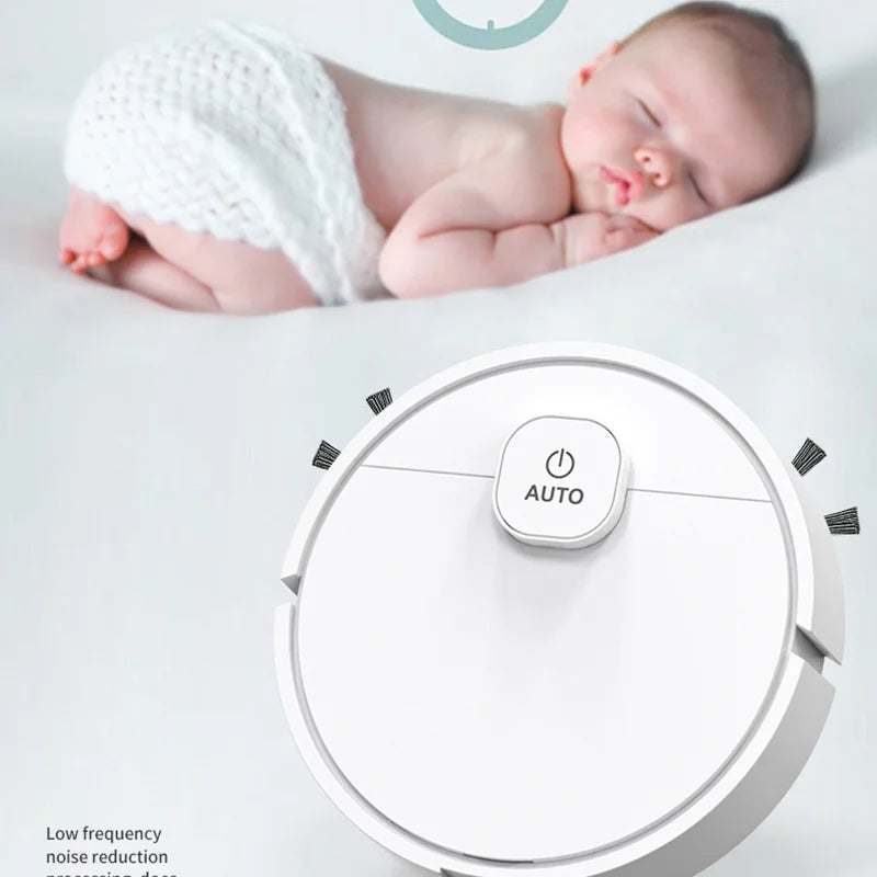 Mini Robot aspirador 3 en 1