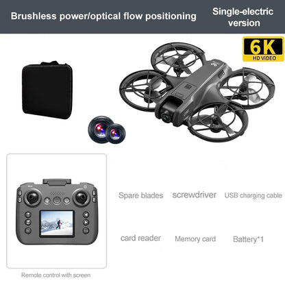Dron Mini Rc V666 WiFi 8K HD con Doble Cámara
