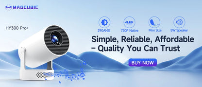 Mini Proyector Android 11 - 4K Cinema HY300