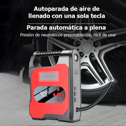 Arrancador De Vehículos Para Emergencias 4 Funciones En 1