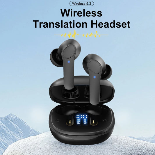 Auriculares Inalámbricos con Traductor de Idiomas Integrado