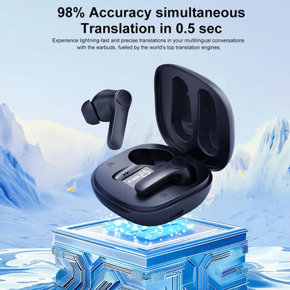 Auriculares Inalámbricos con Traductor de Idiomas Integrado