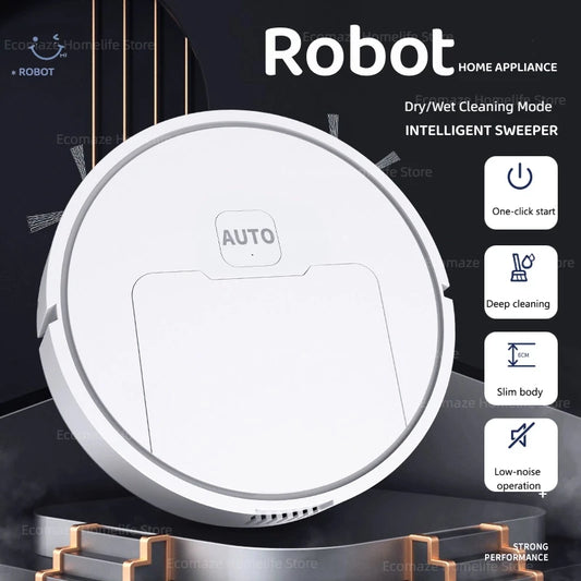 Mini Robot aspirador 3 en 1