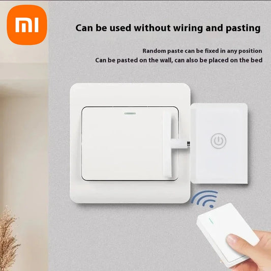 Interruptor Automático Inalámbrico Inteligente – Control Remoto y USB Recargable