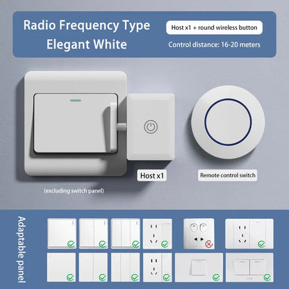 Interruptor Automático Inalámbrico Inteligente – Control Remoto y USB Recargable
